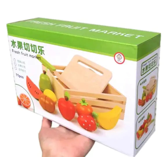 Cook, Cut & Learn: Simulation Kitchen Series Montessori Play House! 🍓🔪
