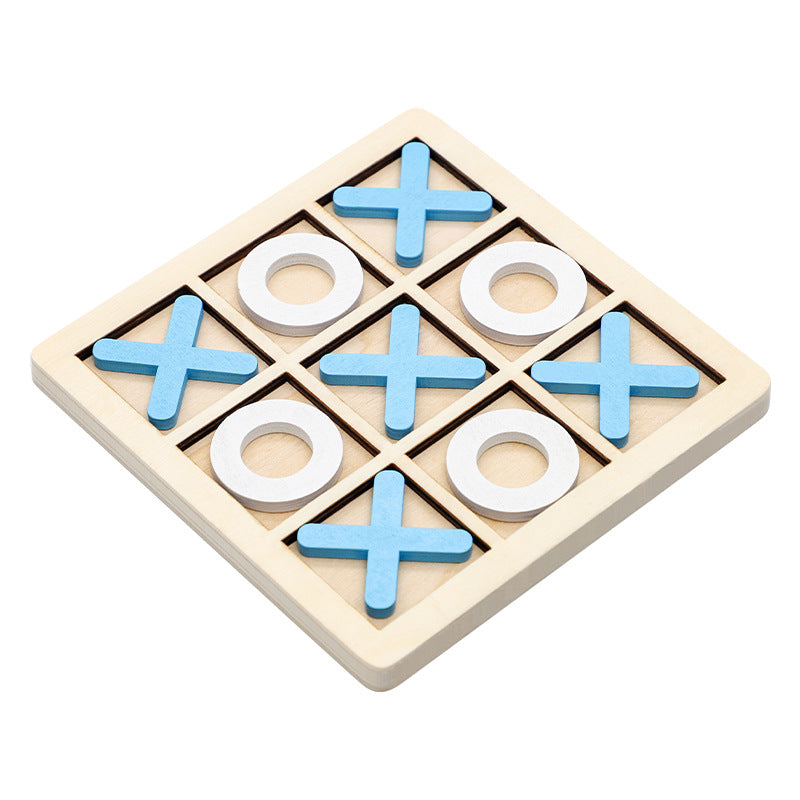 Wooden Board Game Set for Kids