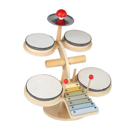 Rhythm & Grow: Multifunctional Music Drum Toy for Early Education! 🥁🎶
