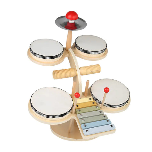 Rhythm & Grow: Multifunctional Music Drum Toy for Early Education! 🥁🎶
