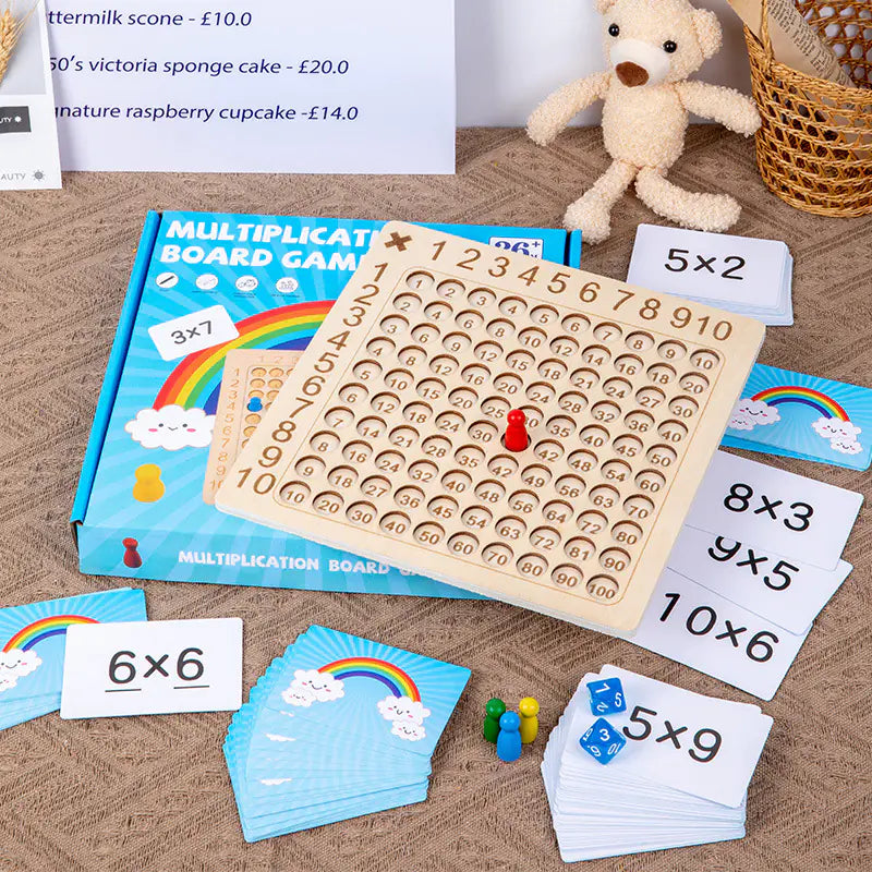 Master Math with Joy: The Ultimate 99 Multiplication Table for Kids – 10X the Learning Fun! 🚀🧠