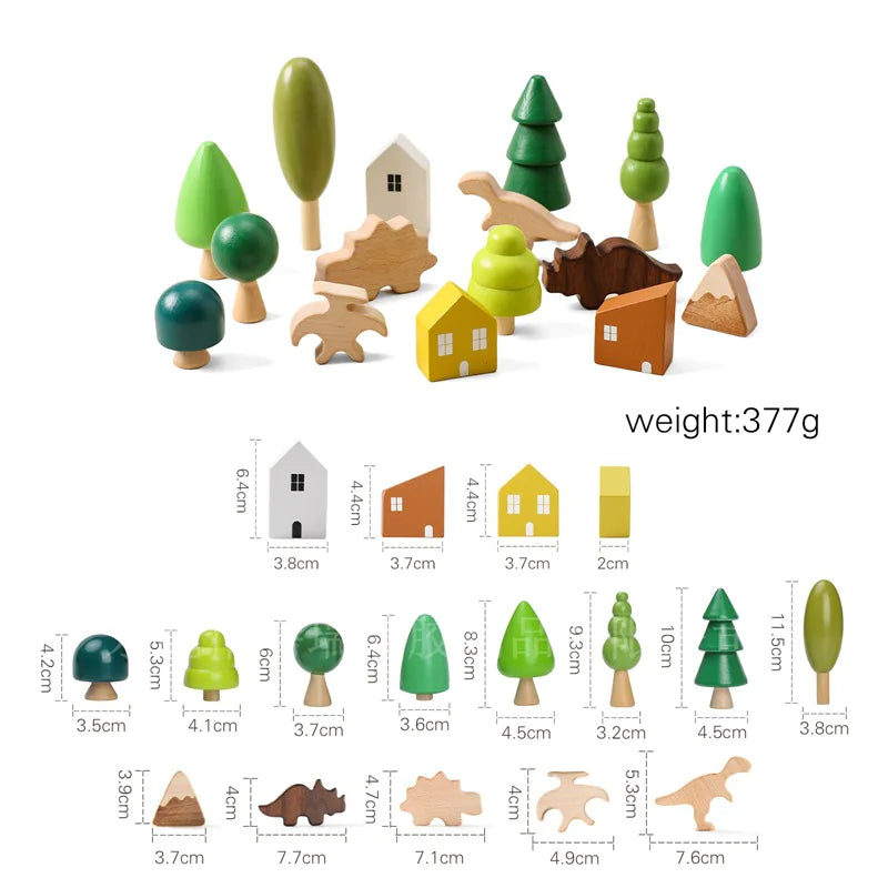 Stack & Soar: Montessori Wooden Animal Stacking Balance Toy! 🦒🐘