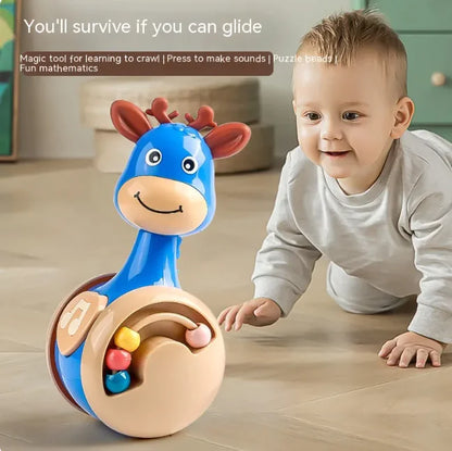 Wobble & Learn: Children's Tumbler Educational Toy for Early Learning! 🦖👶