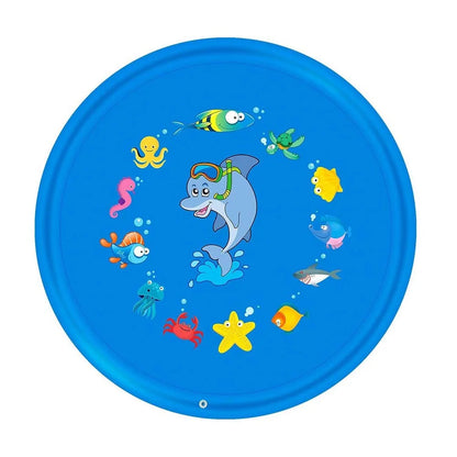 Dive into Delight: The Ultimate Outdoor Inflatable Kids Sprinkler Play Pad – 10X the Fun, 10X the Cool! 🌊☀️