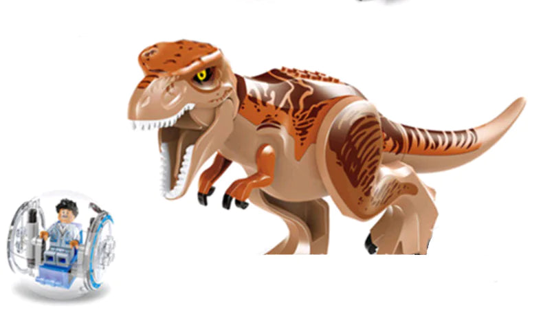 Dino Builders: Educational Dinosaur Building Blocks for Kids - Tyrannosaurus Rex! 🦖🧱