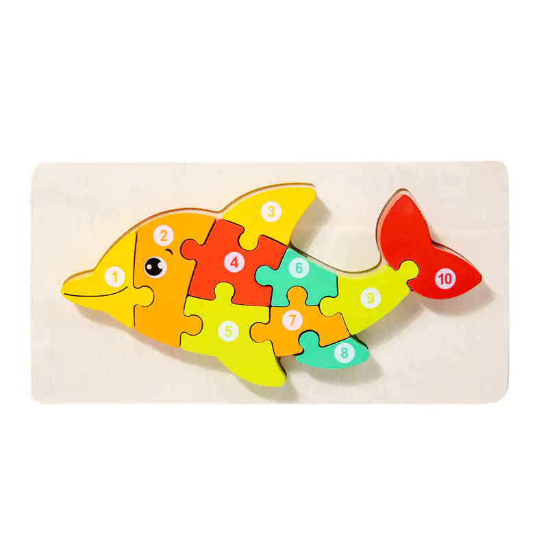 Explore & Learn: Wooden Educational Puzzle Toys for Kids! 🌳🧩