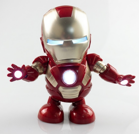 Electric Dancing Robot Toy with Music and Lights for Kids