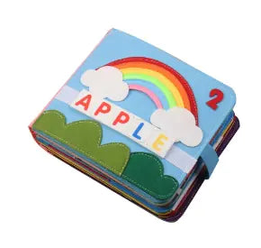 Montessori Educational Fabric Book for Early Learning!