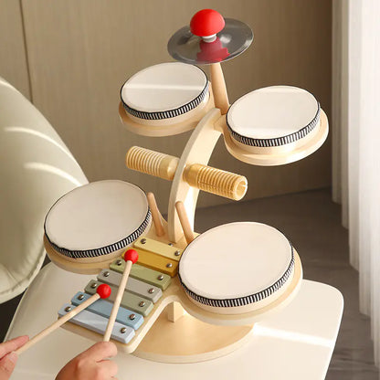 Rhythm & Grow: Multifunctional Music Drum Toy for Early Education! 🥁🎶