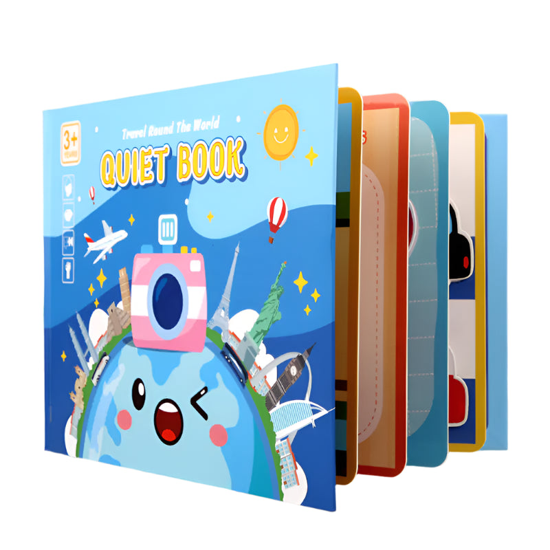 Dive into Discovery: Educational Sticker Book Set for Endless Learning!