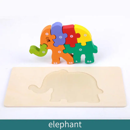 Explore & Learn: Wooden Educational Puzzle Toys for Kids! 🌳🧩