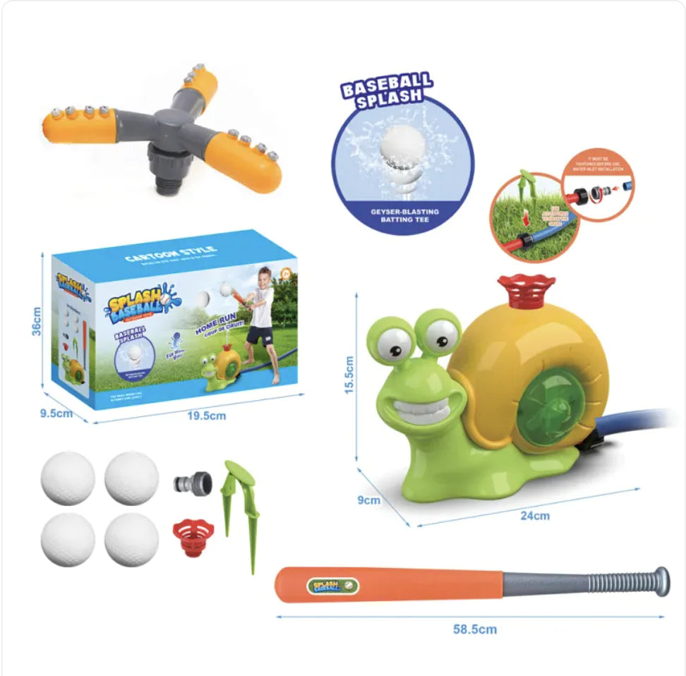 Splash into Summer: The Ultimate Cartoon Sprinkler Toy for Kids – 10X the Fun, 10X the Cool! ☀️💦