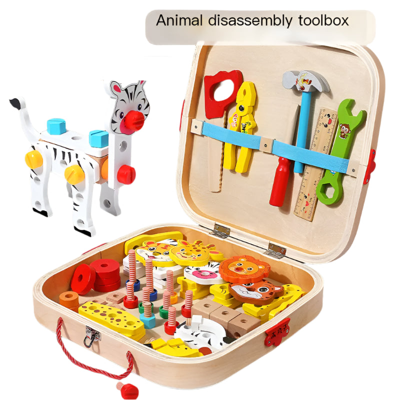 Unleash Creativity: Educational Toolbox for Kids with Building Blocks!