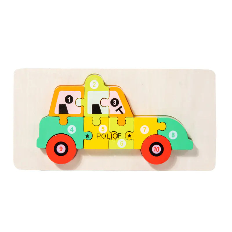 Explore & Learn: Wooden Educational Puzzle Toys for Kids! 🌳🧩