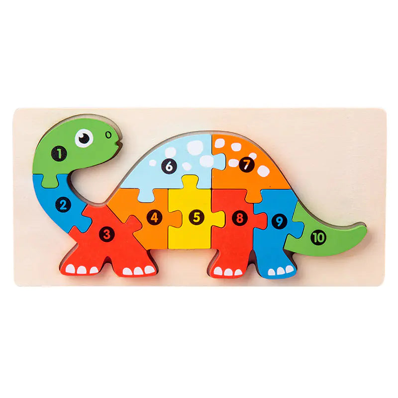 Explore & Learn: Wooden Educational Puzzle Toys for Kids! 🌳🧩