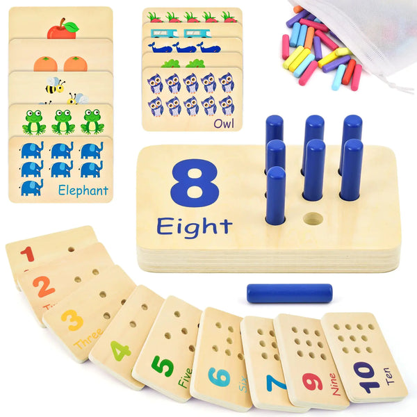 🧠🔢 Make Counting Click — Build Math, Focus & Fine Motor Skills Early