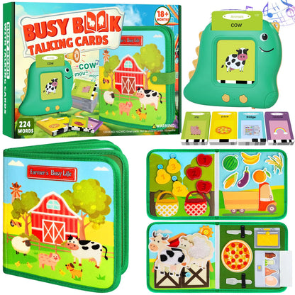 🐄🚜 Keep Toddlers Calm, Learning & Happily Busy — Anywhere, Anytime!