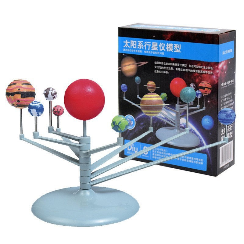 DIY Solar System Planetarium Model – 8 or 9 Planet Versions