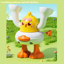 Wind-Up Duck & Chicken Flipping Toys – Color Options