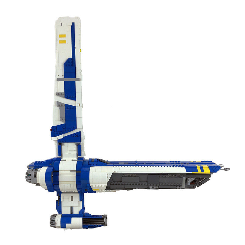 Space Starfighter Building Blocks for Kids