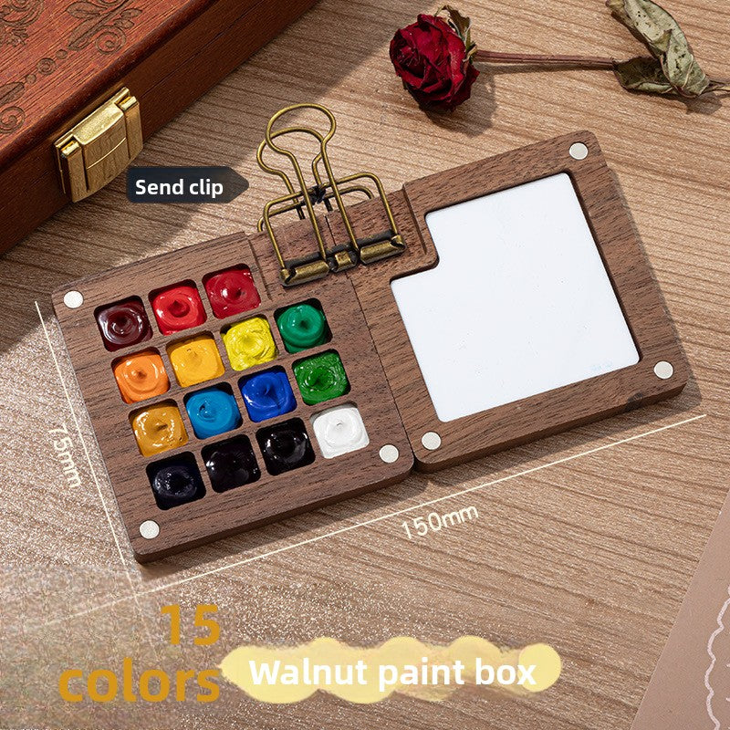 Mini Watercolor Paint Box for Kids
