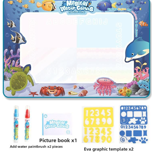 Reusable Water Drawing Mat for Kids