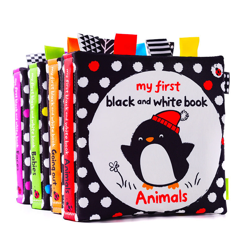Black and White Cloth Book for Babies