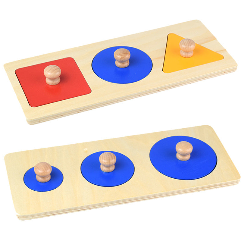Wooden Shape Puzzle Board