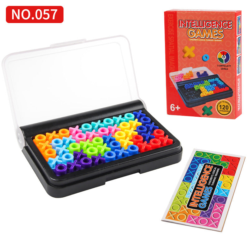 Mini Logic Puzzles – Beads, Shapes & Ring Options