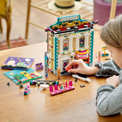 Friends Andrea'S Theater School Playset, 41714 Creative Toy, Gift Idea for Kids, Girls and Boys 8 plus Years Old with 4 Mini-Dolls and Props Accessories