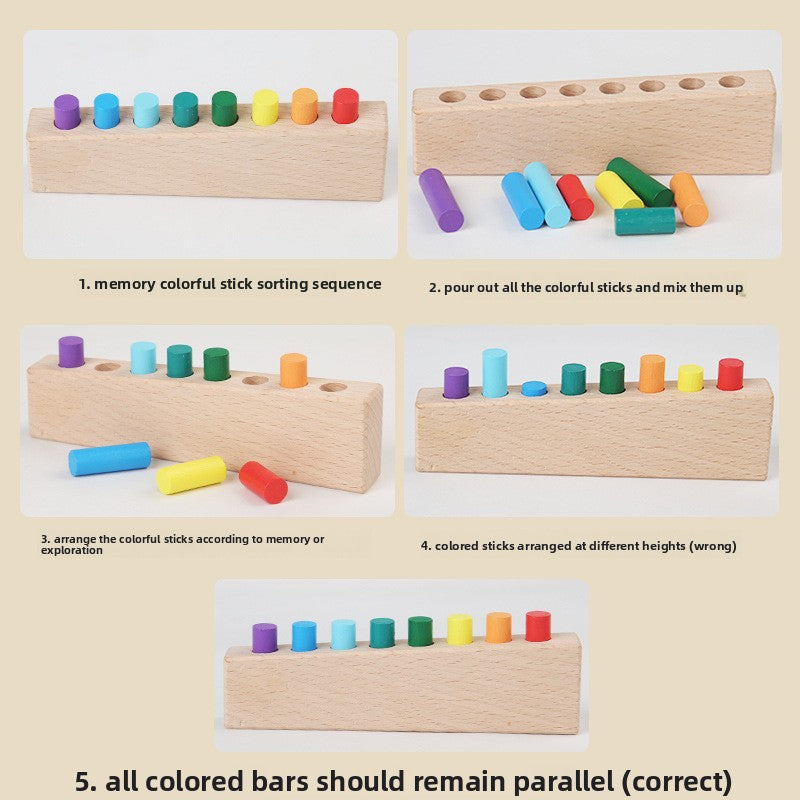 Wooden Memory Stick Toy for Kids