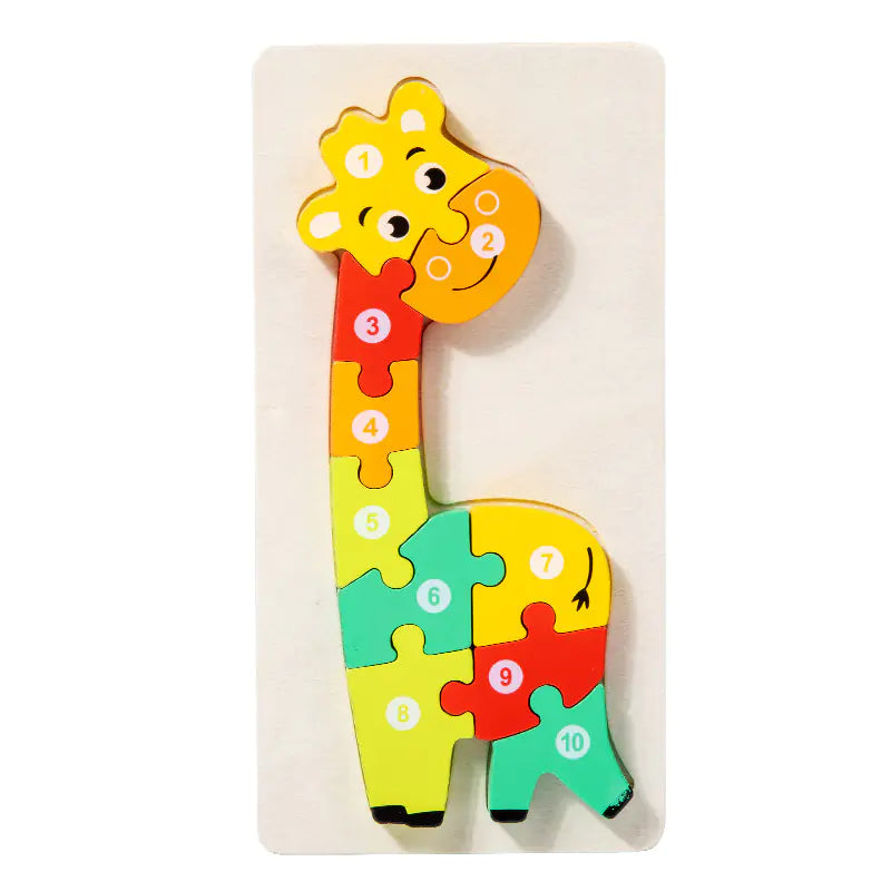 Explore & Learn: Wooden Educational Puzzle Toys for Kids! 🌳🧩