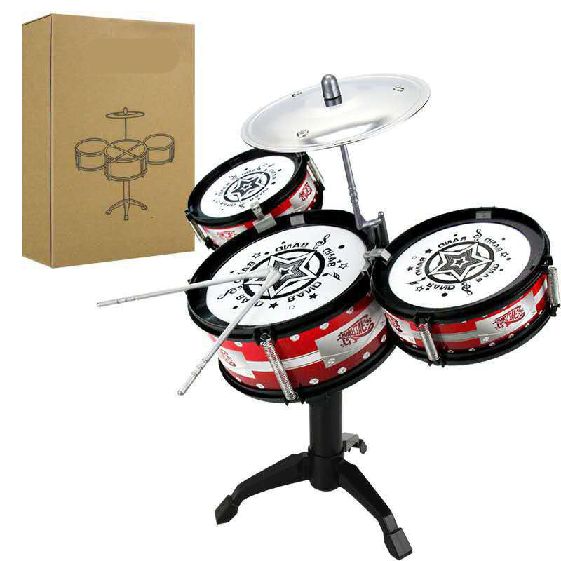 Beginner Drum Set for Kids Three Drums Drum