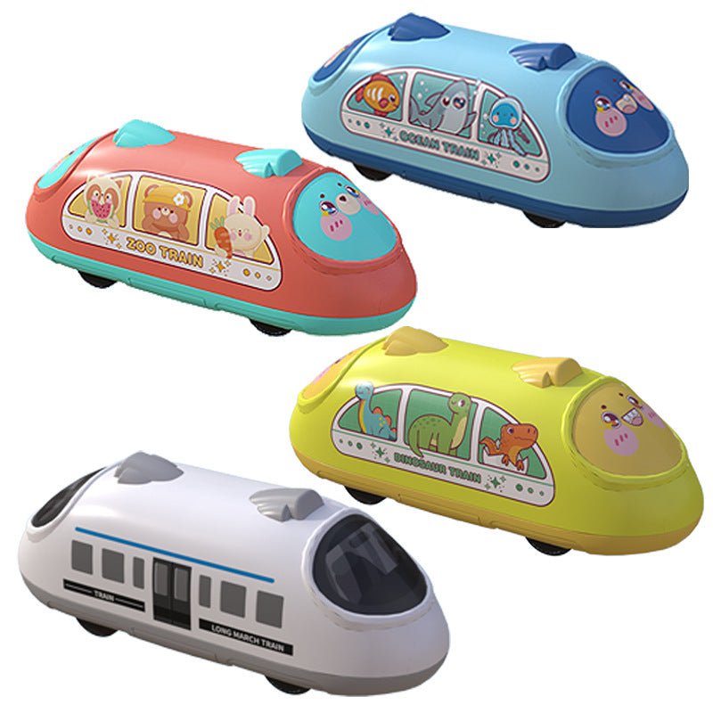 Pull-Back High-Speed Train Toy for Kids