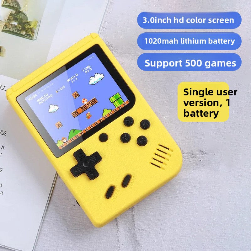 Portable Retro Handheld Game Console – 400–500 Games Wonder Kids Toy