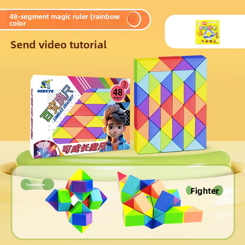 Magic Ruler STEM Building Toy for Kids