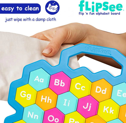 Flipsee Sensory Toy Flip N' Fun Toddler Activity Alphabet Games ABC Montessori Toy