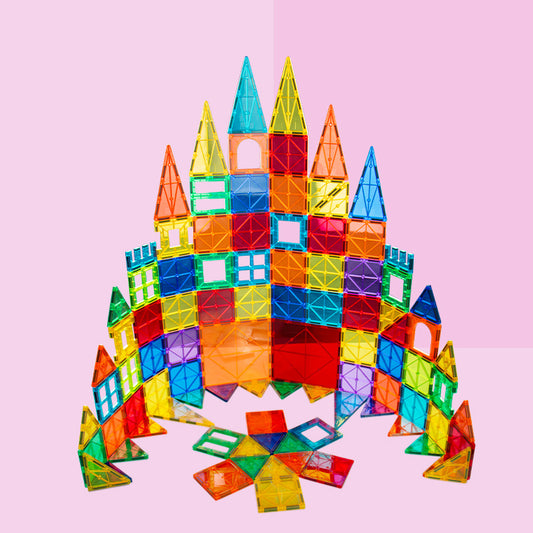 Magnetic Building Tiles Set