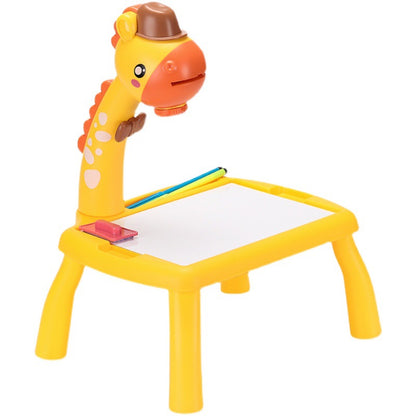 Projection Drawing Board for Creative Learning