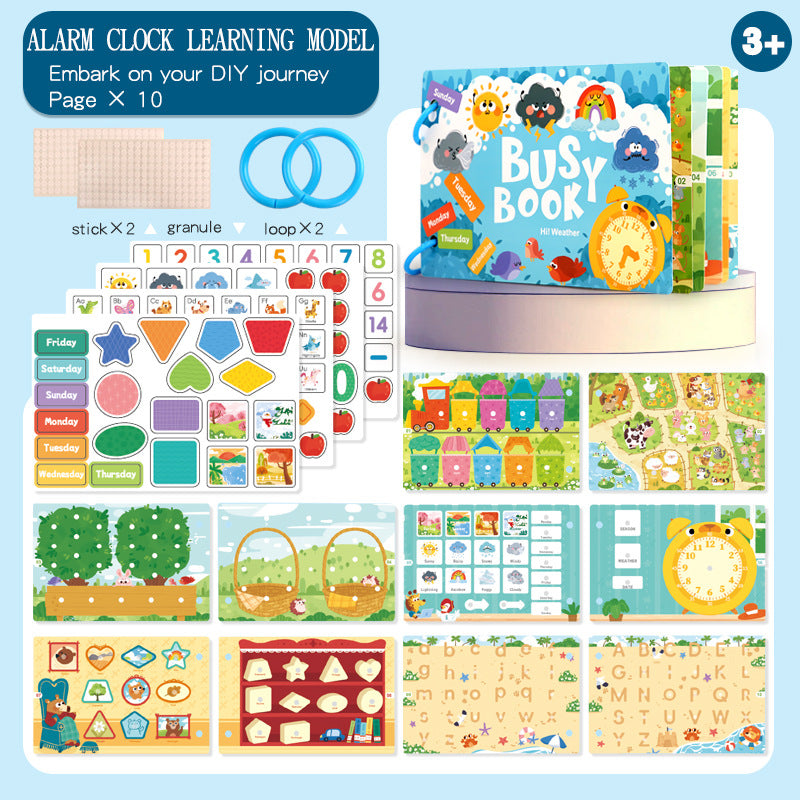 Children’s Busy Book with Themed Activities