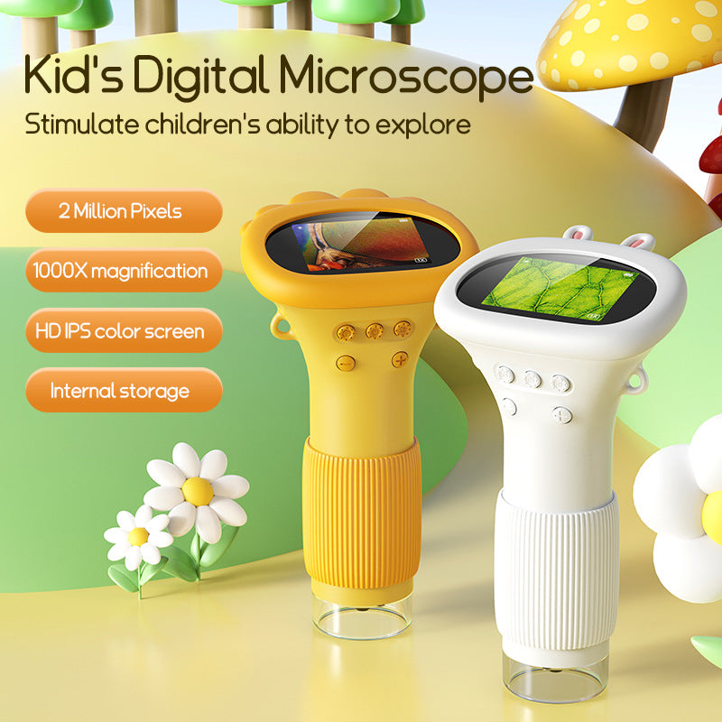Portable Handheld Digital Microscope for Kids