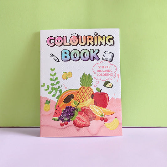 16-Page Coloring Book for Kids – Cover & Pattern Options