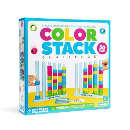 Color Stacking Challenge Game for Kids