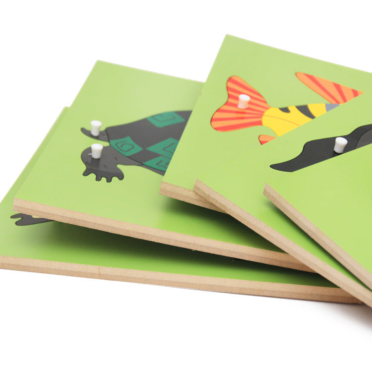 Montessori Biology Puzzle Boards for Kids
