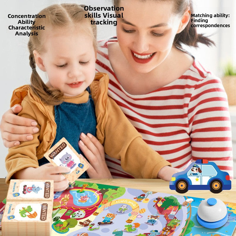 Children’s Story-Themed Puzzle Board Game