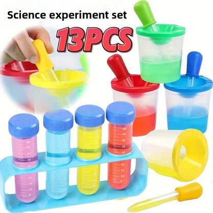 Science experiment kit components for supervised STEM activities