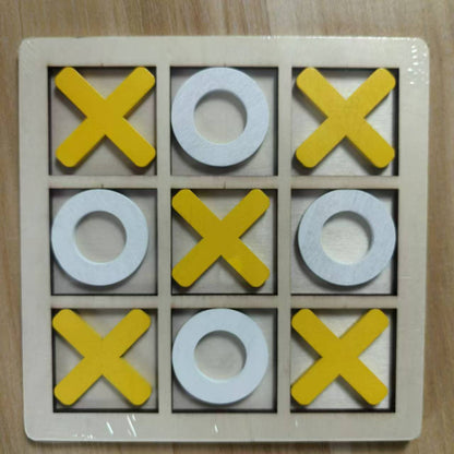 Wooden Board Game Set for Kids