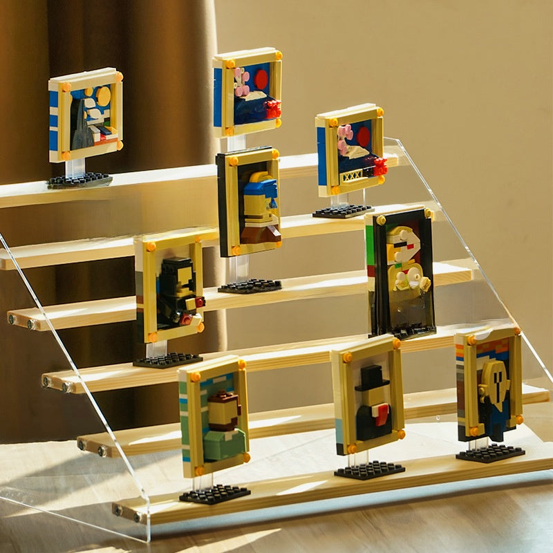 Famous Paintings Building Blocks Set
