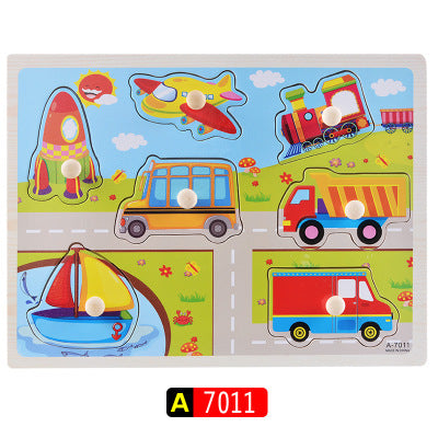 Montessori Wooden Alphabet Puzzle Board