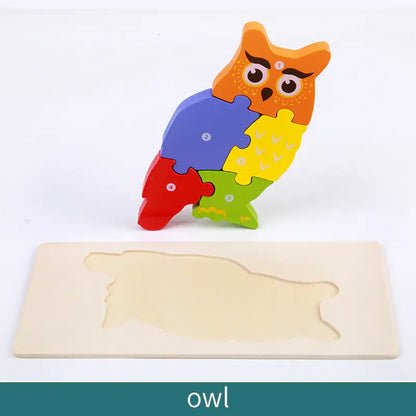 Explore & Learn: Wooden Educational Puzzle Toys for Kids! 🌳🧩